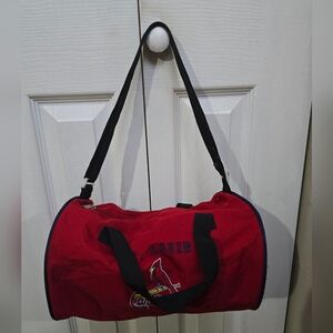 St. Louis Cardinals Small Lightweight Duffel Bag Double Handles Shoulder Strap